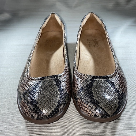 Naturalizer Shoes - NATURALIZER FLEXY FLAT Multi Desert Snake Leather Size 7.5